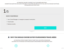 Tablet Screenshot of businesstravel.accorhotels.com